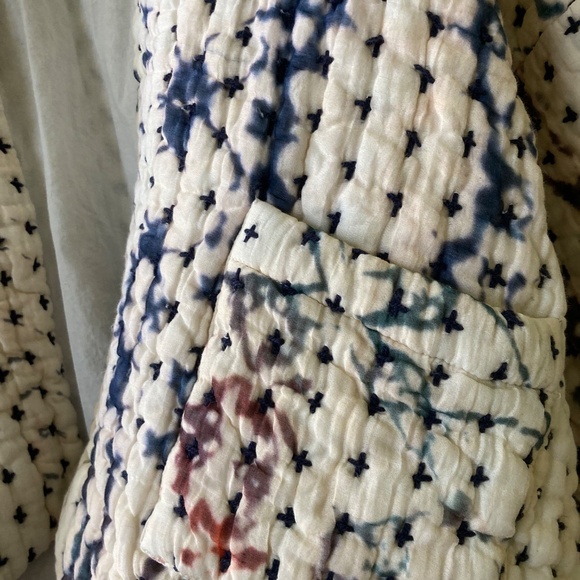 Quilted "Fable" Jacket by Neeru Kumar in cotton and silk, NWOT - Picture 3 of 6